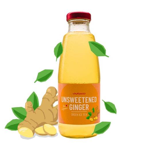 Vapiano Ice tea green & ginger unsweetened