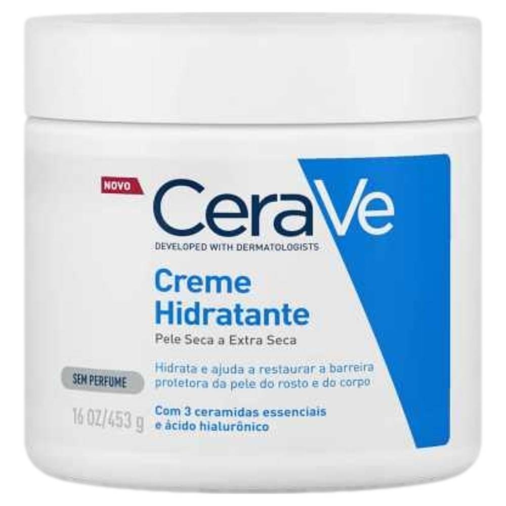 L'oréal creme hidratante para pele seca a extra seca cerave (453g)