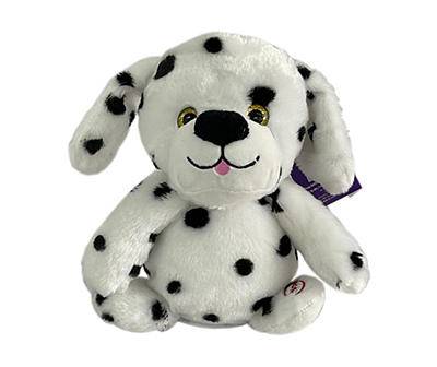 Play Zone White & Black Dalmatian Puppy Talk Back Plush Toy