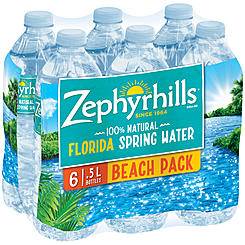 Zephyrills Water - 0.5L bottles, 40 ct (1X40|Case of 1)