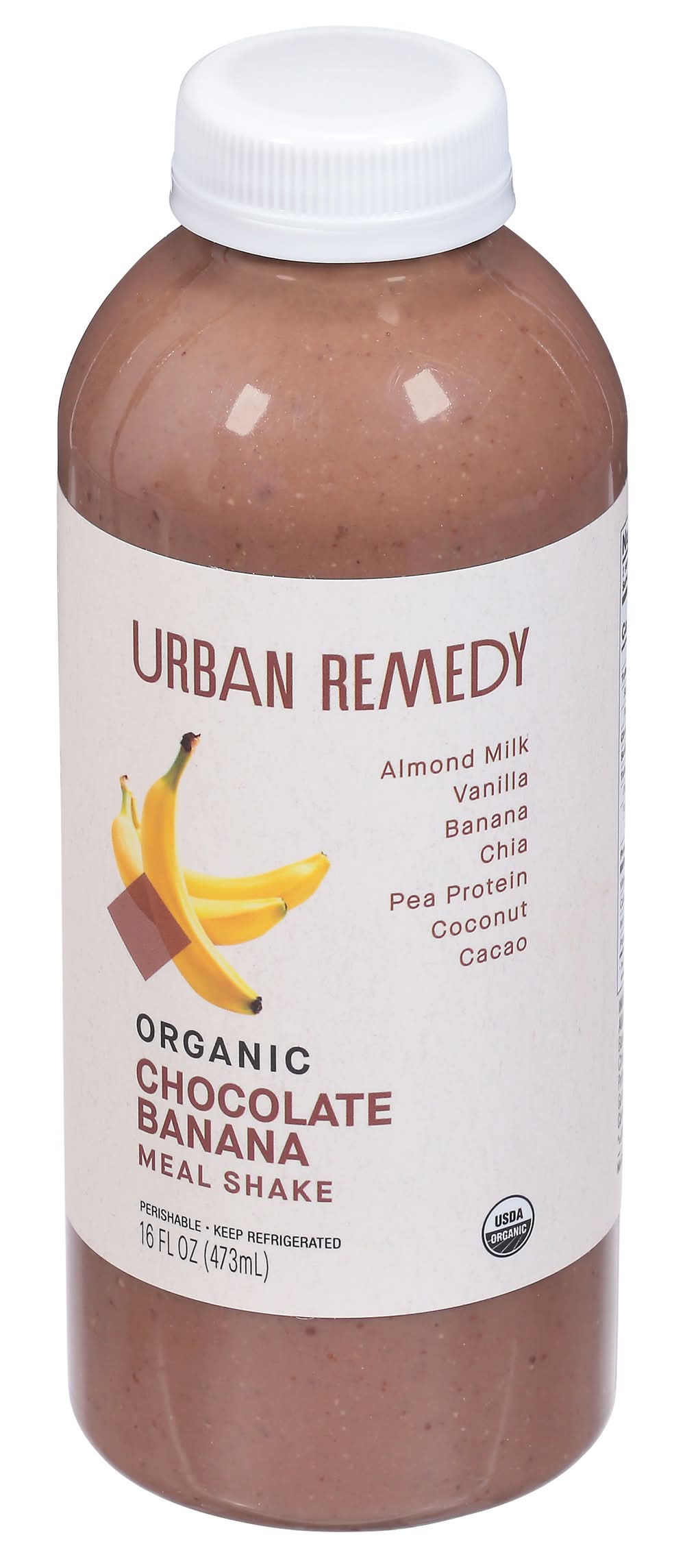 Urban Remedy Smoothie Chocolate Banana Organic Meal Shake (16 fl oz)