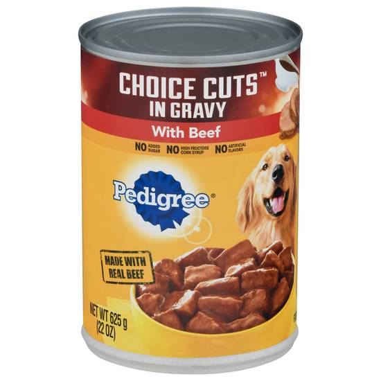 Pedigree Choice Cuts in Gravy With Beef Food For Dogs