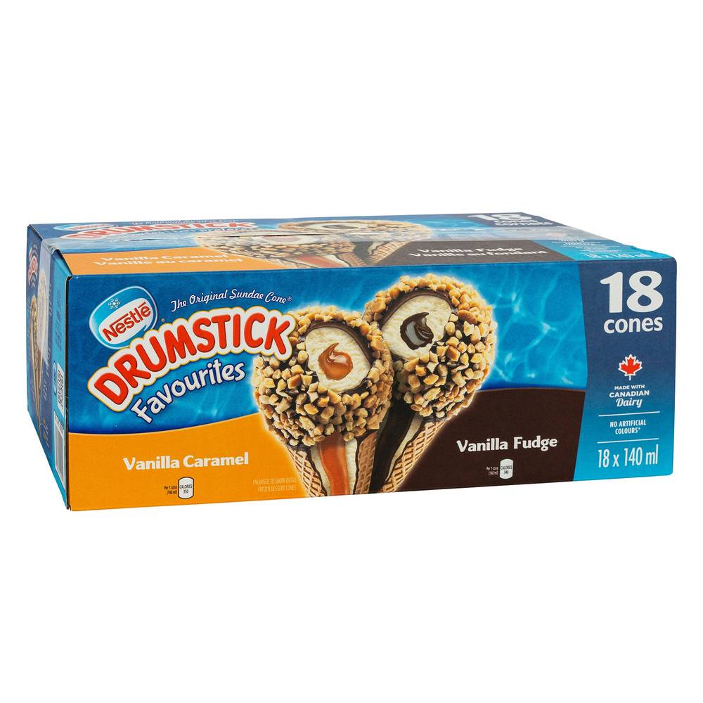 Nestle Drumstick 18X140Ml 15T10H P150 Variety Pack