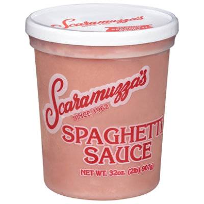 Scaramuzza Delicious Spag Sauce - 32 Oz