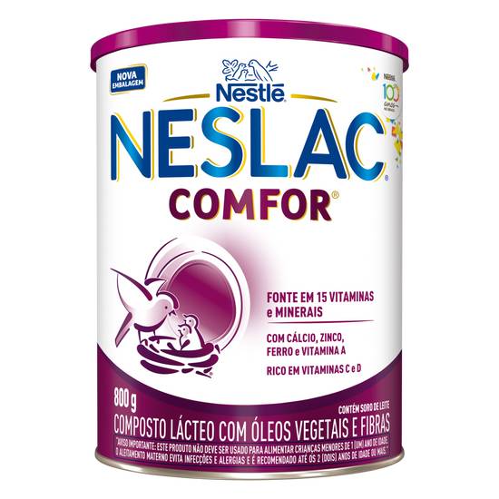 Nestlé composto lácteo neslac comfor (800g)