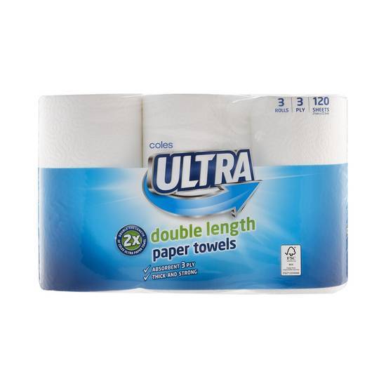 Coles Ultra Double Length Paper Towel Delivery Near Me Order Online