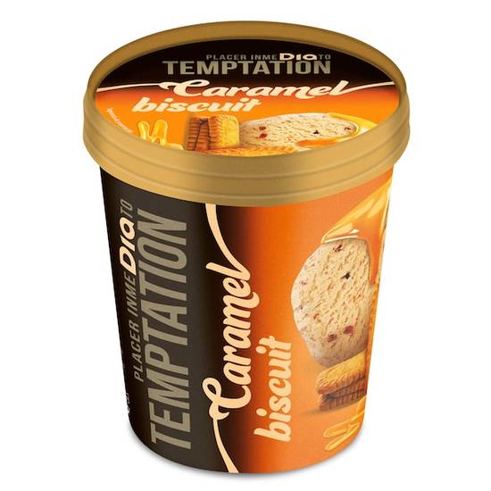 Helado Caramel Biscuit Temptation Tarrina (350 g)