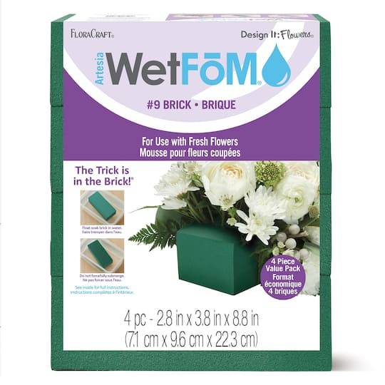 Floracraft Wetfōm Brick (Green) (4 ct)