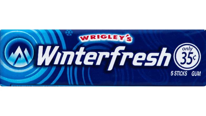 Wrigley'S Winterfresh Chewing Gum, 5 Stick Pack