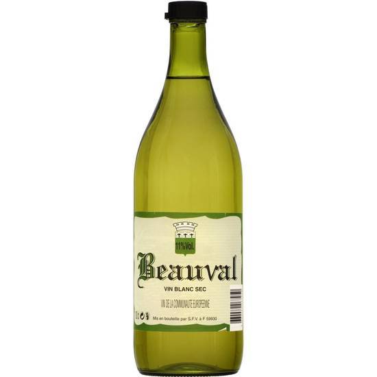 Beauval - Vin de table blanc sec (1 L)