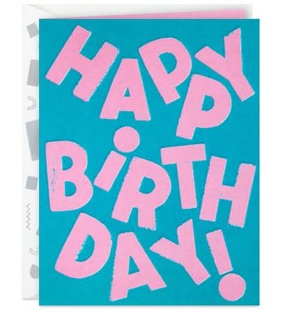 Hallmark Birthday Card