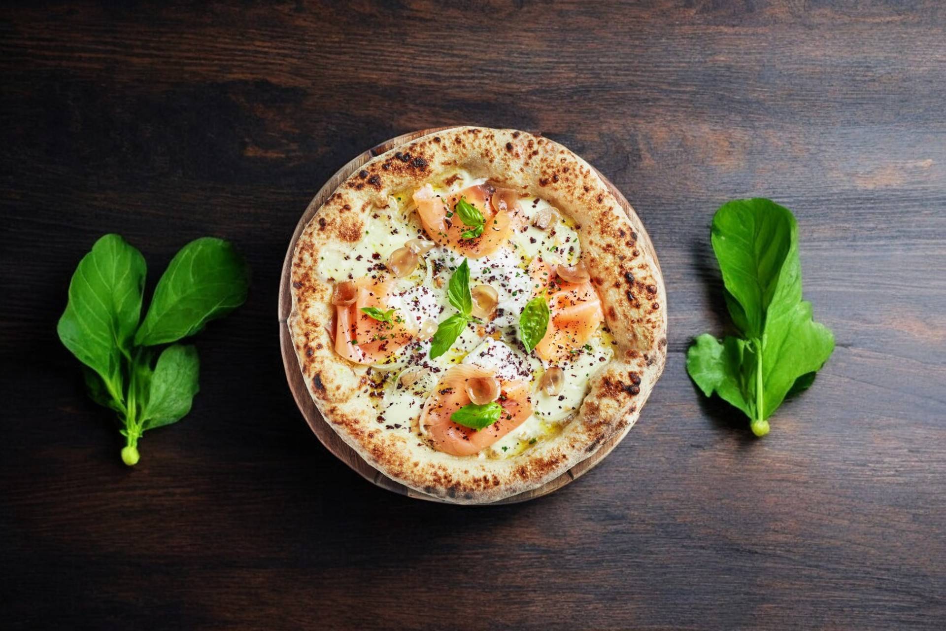 Pizza norvégienne🍕🍅