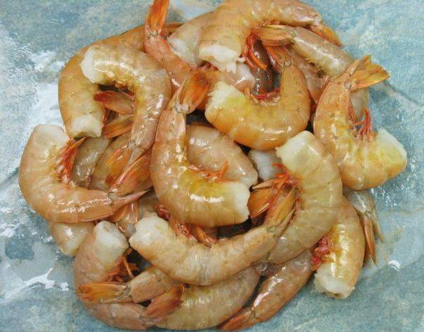 Frozen Wild Brown Gulf Shrimp - 21/25, USA, IQF, Headless - 5 lb bag