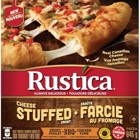 Rustica Stuffed Crust Pizza (smoky bbq chicken)