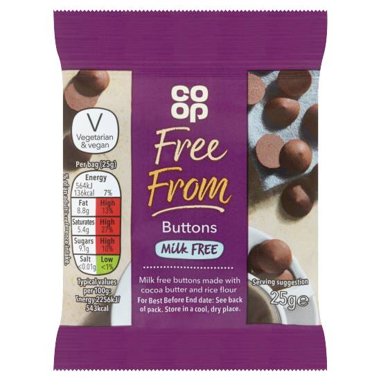 Co-Op Free From Buttons 25g