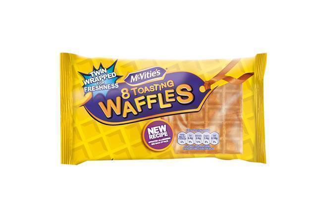 McVities Toasting Waffles 8pk