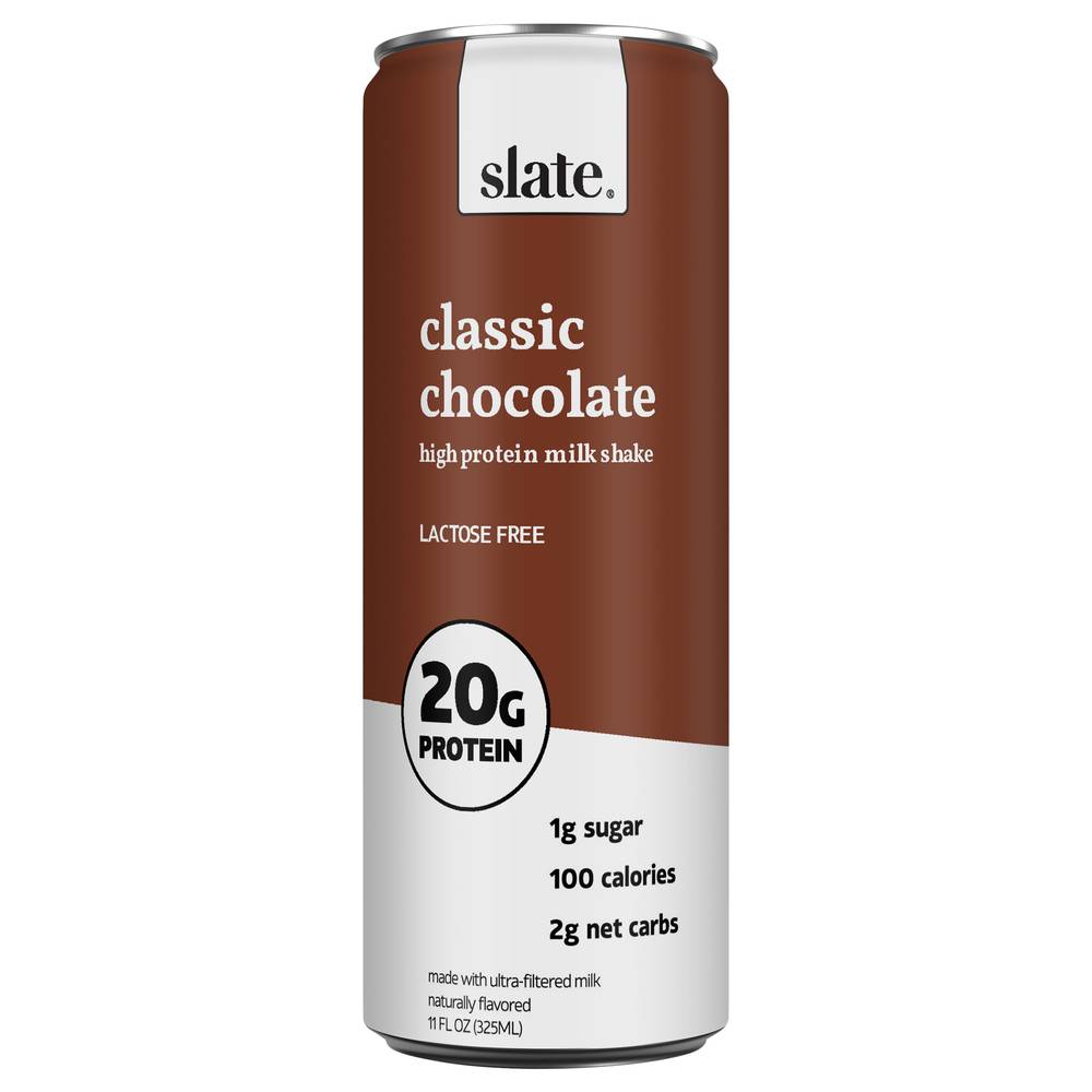 Slate Classic Chocolate Ultra-Filtered Milk (11 fl oz)