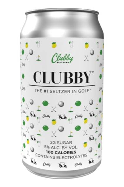 Clubby Lemon Lime Hard Seltzer (12x 12oz cans)