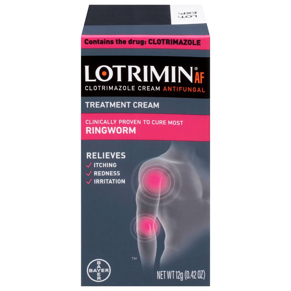 Lotrimin Af Ringworm Antifungal Treatment Cream (0.42 oz)