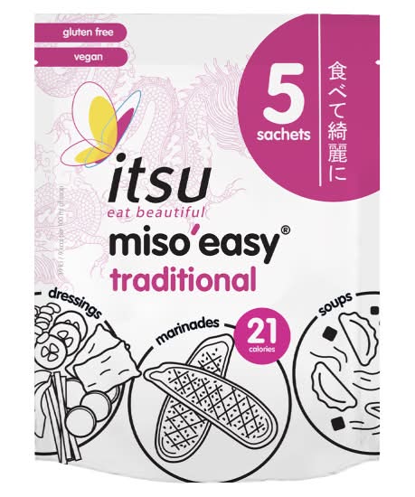itsu Miso' Easy Traditional Soup Paste Sachets (5 x 21g)