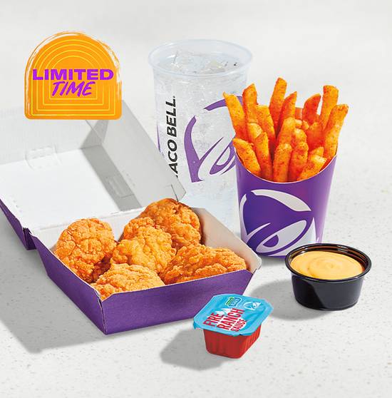 5 Piece Crispy Chicken Nuggets Combo