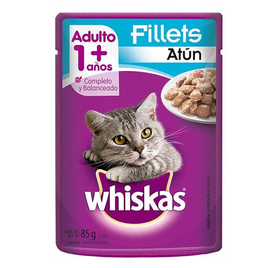Whiskas alimento húmedo para gato (atún)