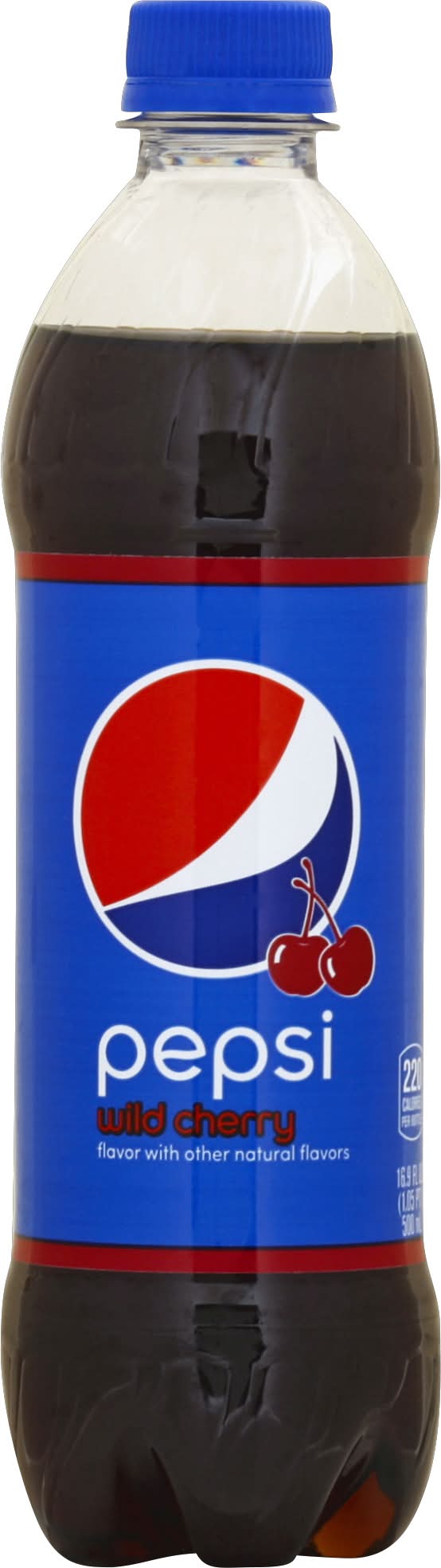 Pepsi Soda, Wild Cherry (6 x 16.9 fl oz)