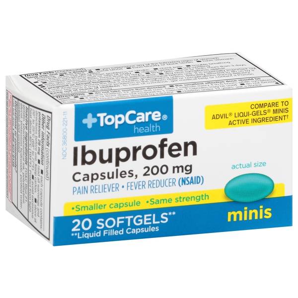 TopCare Ibuprofen 200 mg Softgels Minis