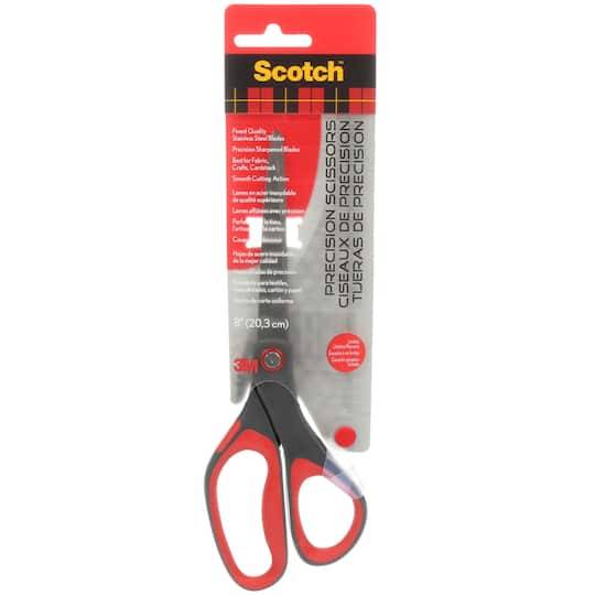 Scotch Precision Scissors, Red - Black