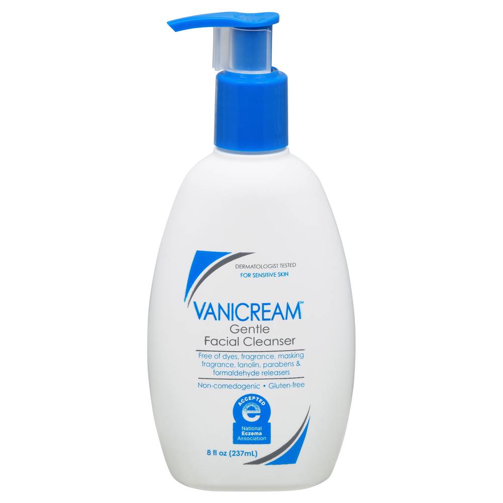 Vanicream Gentle Facial Cleanser For Sensitive Skin (8 fl oz)