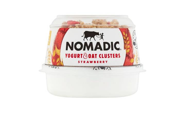 Nomadic Oat Clusters & Yogurt Strawberry 169g (377011)  