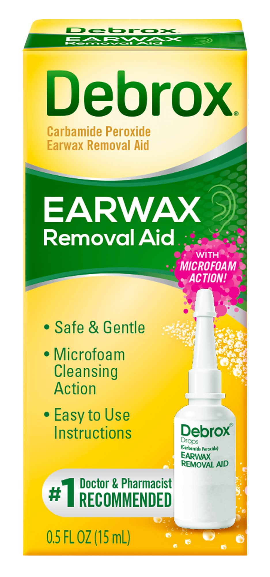 Debrox Earwax Removal Aid Drops (0.5 fl oz)