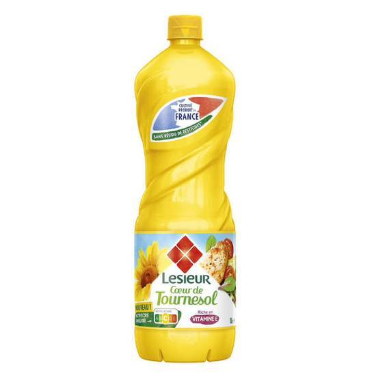Lesieur huile végétale cœur de tournesol 1L