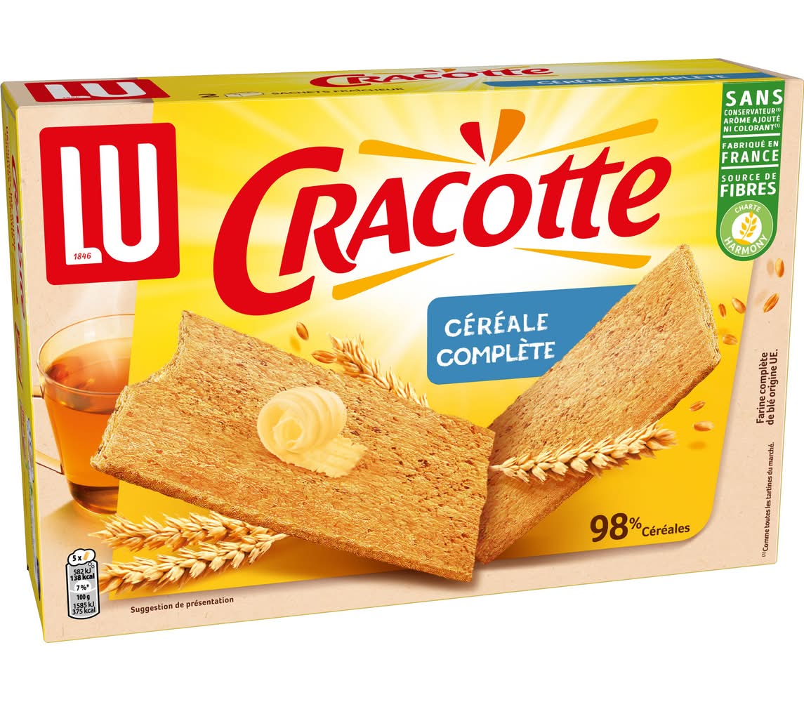 LU - Cracotte céréales complètes (250g)