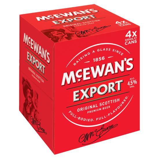 McEwan's Export Scottish Premium Beer (4 x 500ml)