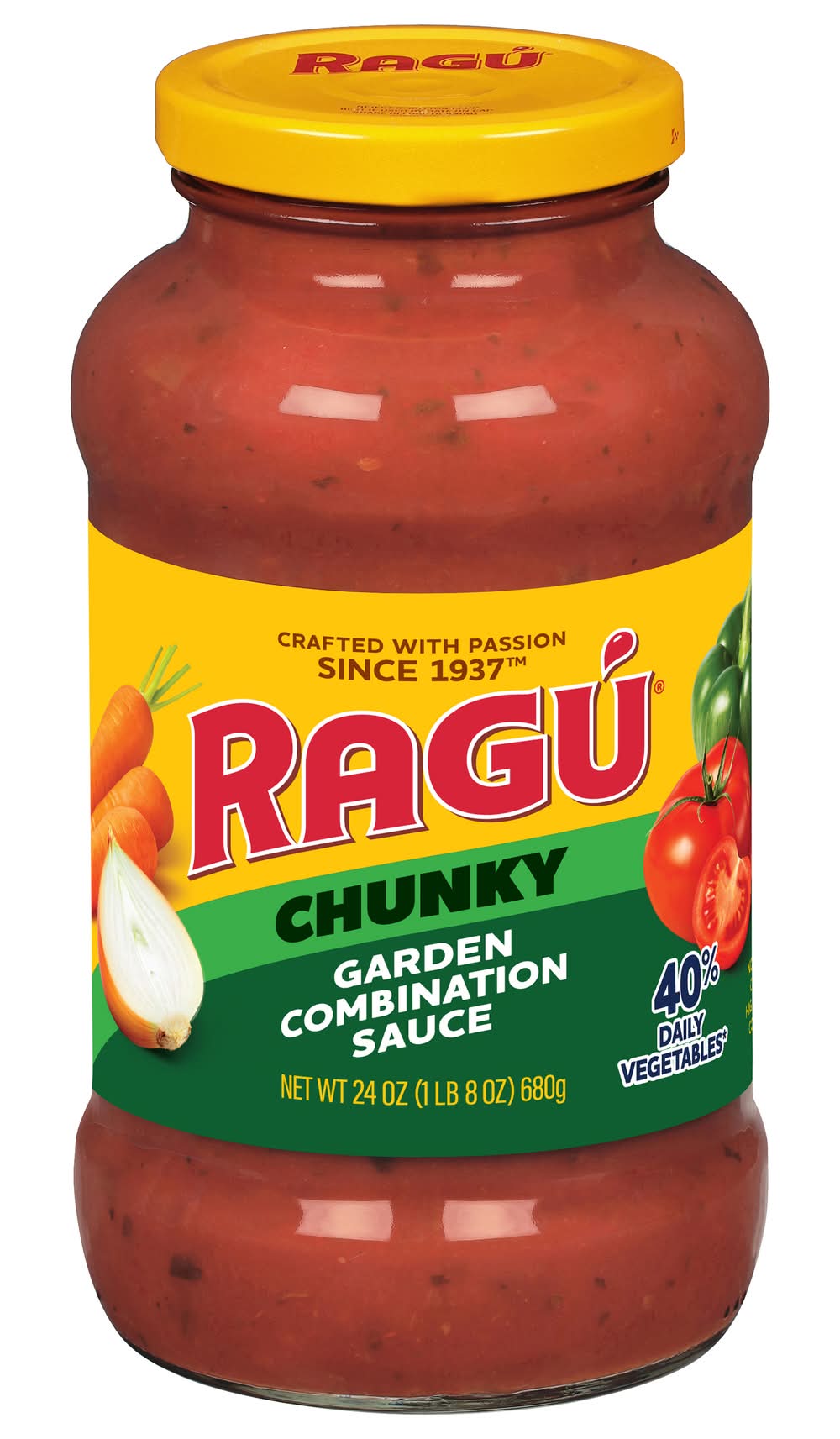 Ragú Chunky Pasta Sauce, Garden Combination (24 oz)