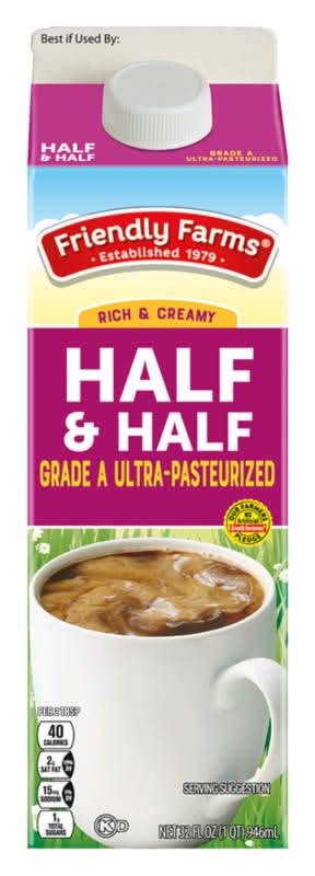 Friendly Farms Half & Half Creamer