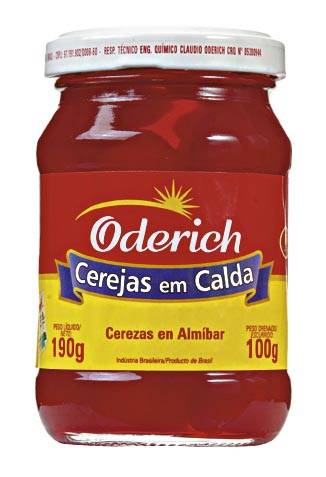 Oderich cerejas em calda (100 g)