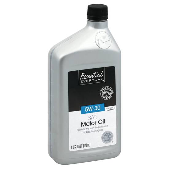 Essential Everyday 5w-30 Sae Motor Oil (1 quart)