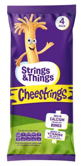 Strings & Things Cheestrings (4 x 20g)