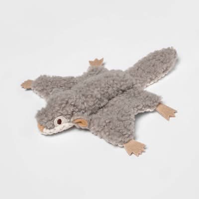 Boots & Barkley Skinny Crinkle Flying Squirrel Dog Toy