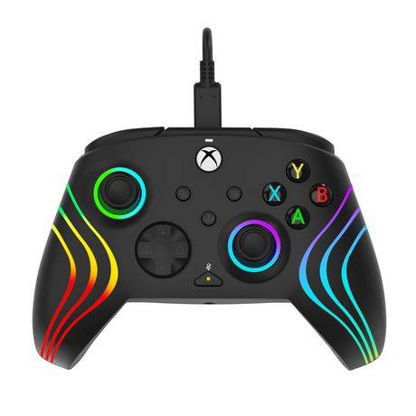 Pdp Afterglow Wave Wired Controller Black (1 unit)