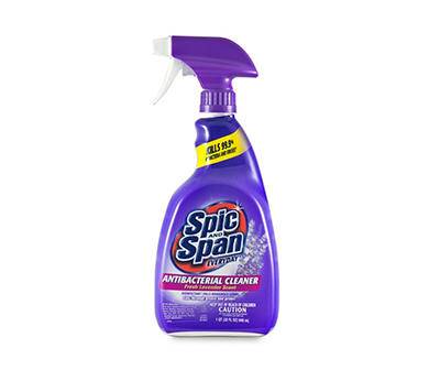 Spic and Span Everyday Antibacterial Cleaner Spray, Lavender (32 oz)