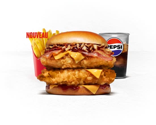 MENU DOUBLE KENTUCKY® BURGER
