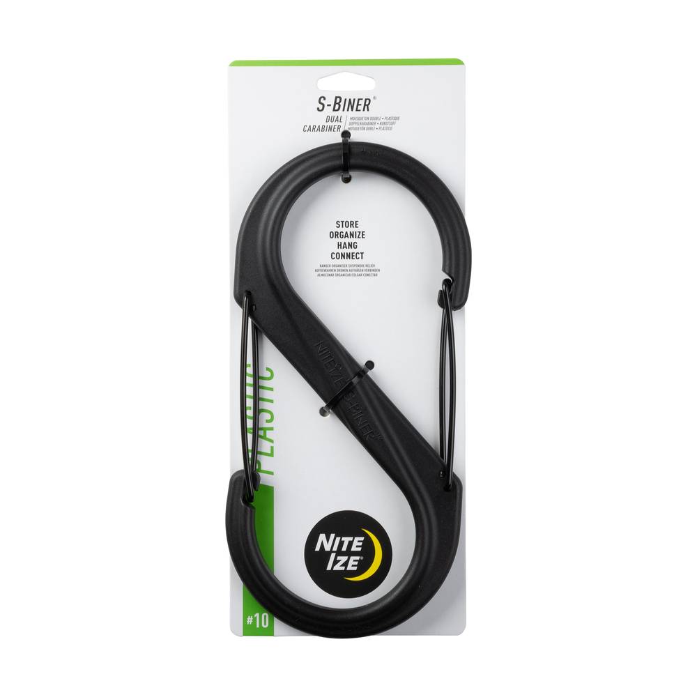 Nite Ize 10.5-in Oval Wire Carabiner | SBP10-03-01BG