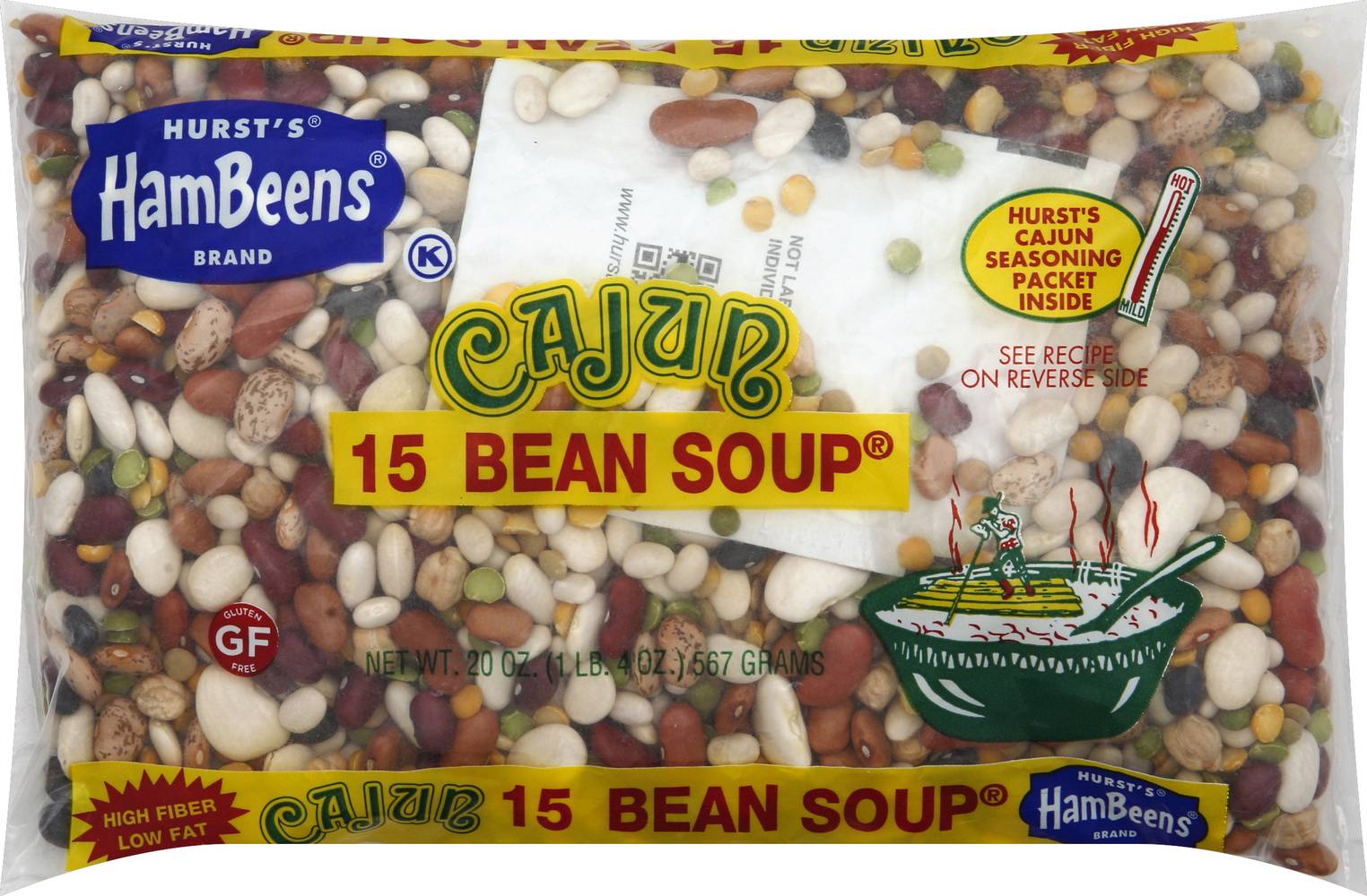 Hurst's Cajun 15 Bean Soup (1.25 lbs)