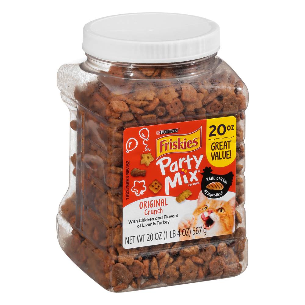 Friskies Party Mix Original Crunch Cat Treats