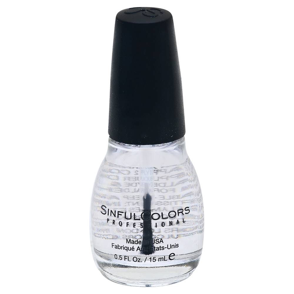 SinfulColors Clear Coat Nail Polish (0.6 oz)