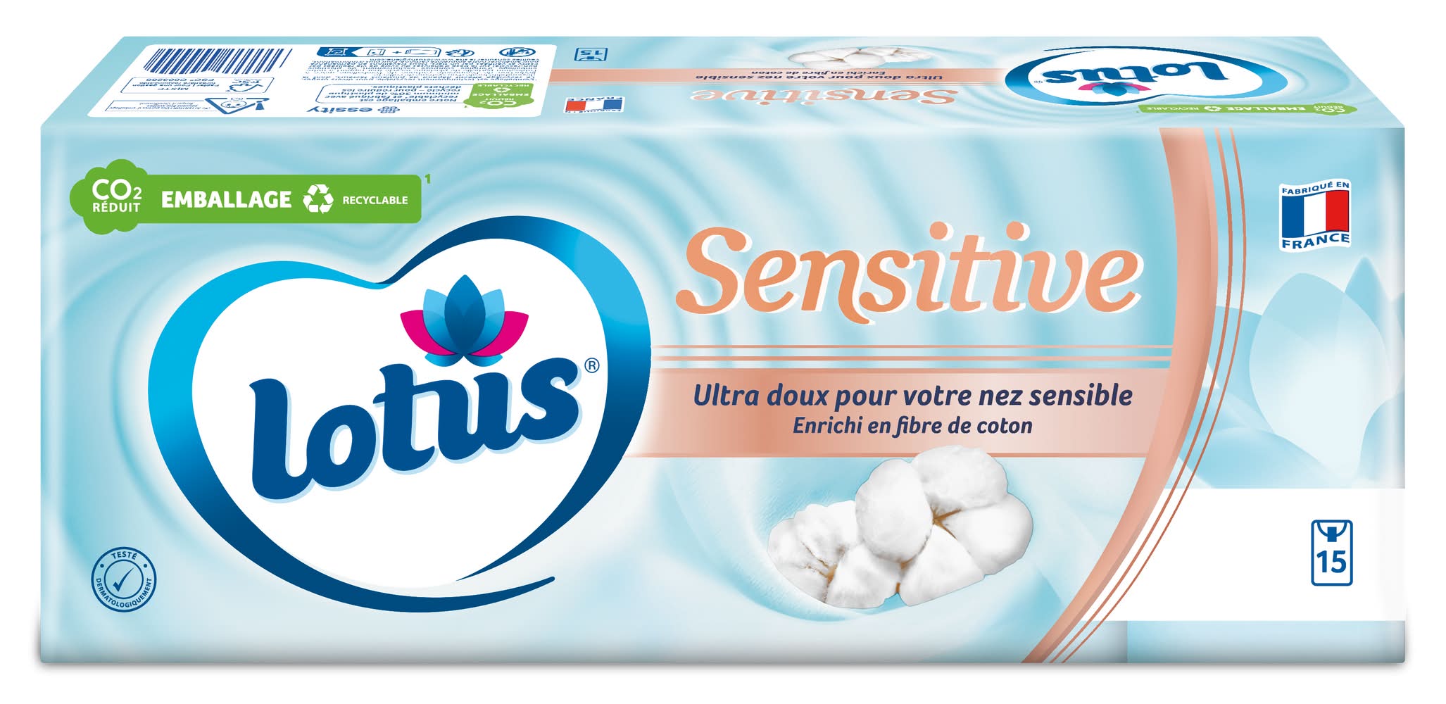 Lotus - Mouchoirs sensitive (15)