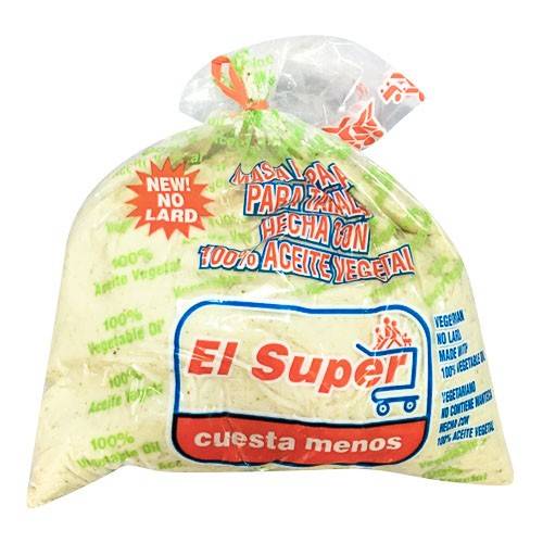 El Super · Vegetarian Prepared Masa for Tamales (approx 4.5 lbs)